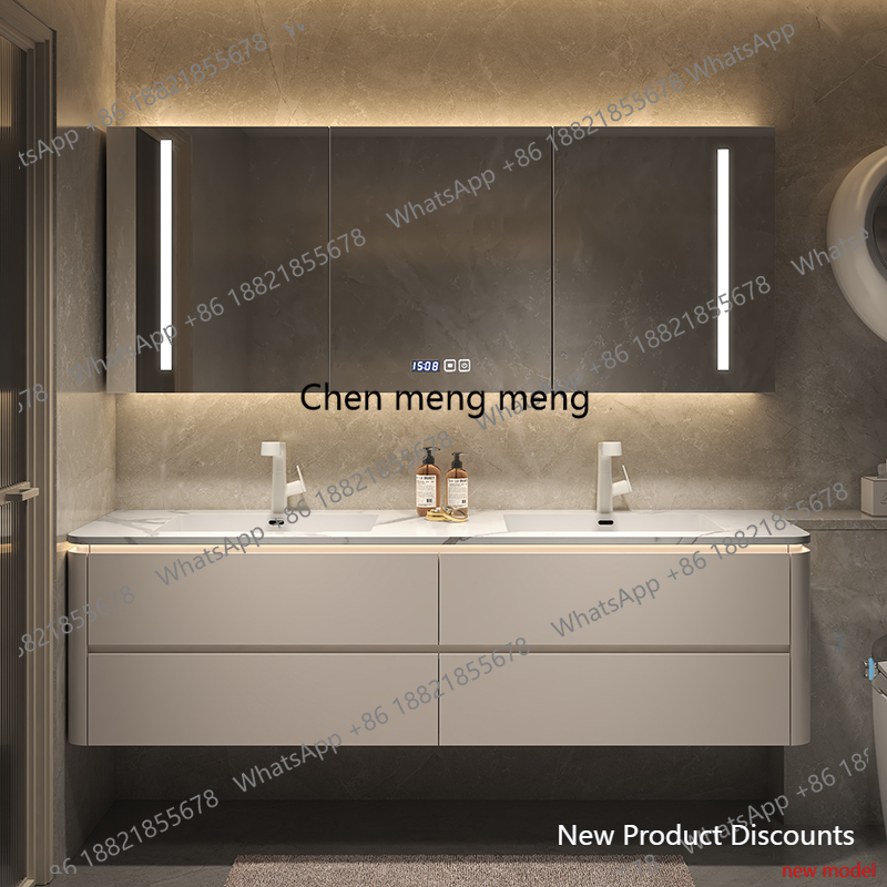 Kitchen Gadgets Luxury - L6080 Hafif Lüks Modern Banyo Dolabı