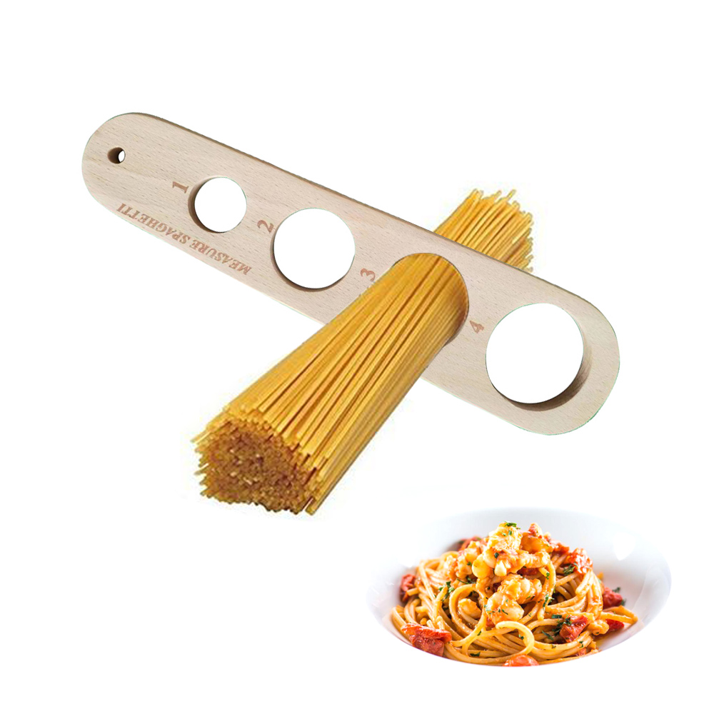 Pasta Measuring Tool - Ahşap Makarna Ölçer Spagetti İtalyan Mutfağı