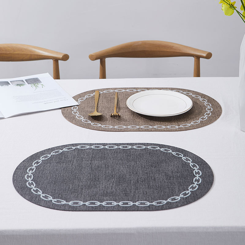 Oval Masa Placemat Suni Deri M - Kitchen Gadgets Luxury incelemesi ve fiyatı