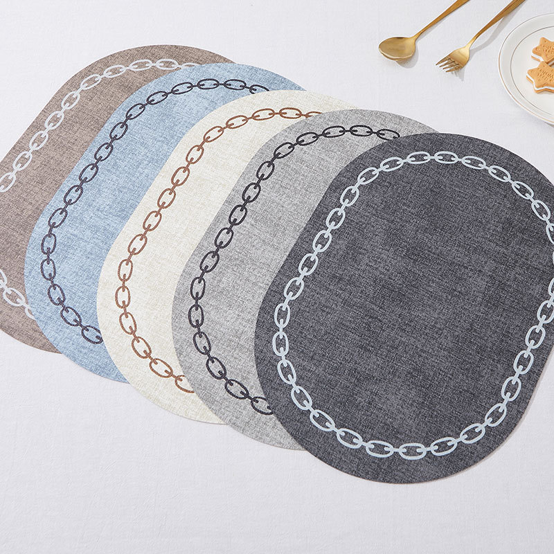 Oval Masa Placemat Suni Deri M - Kitchen Gadgets Luxury incelemesi ve fiyatı