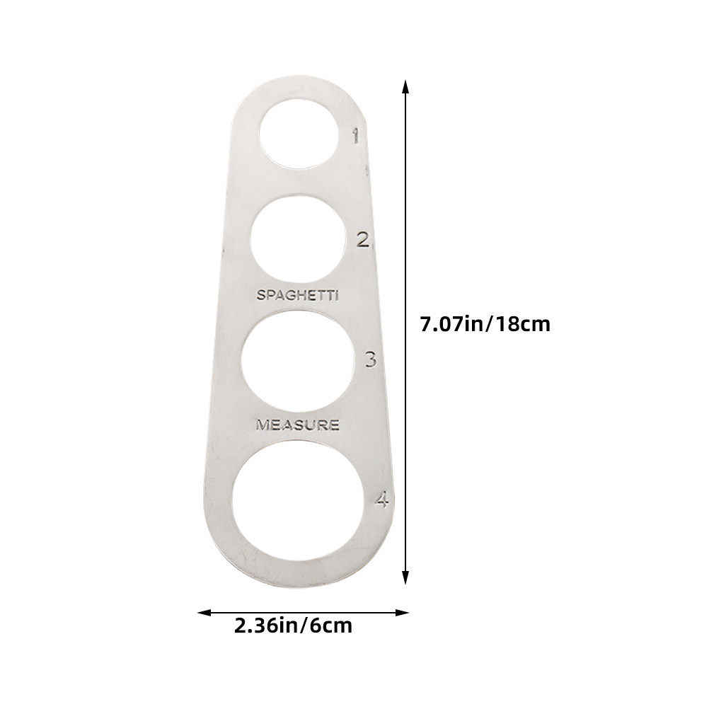 2 Adet Paslanmaz Çelik Makarna - Pasta Measuring Tool incelemesi ve fiyatı
