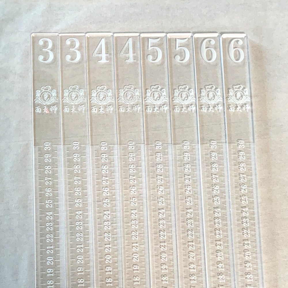2 adet Akrilik Oklava Ara Parç - Pasta Measuring Tool incelemesi ve fiyatı