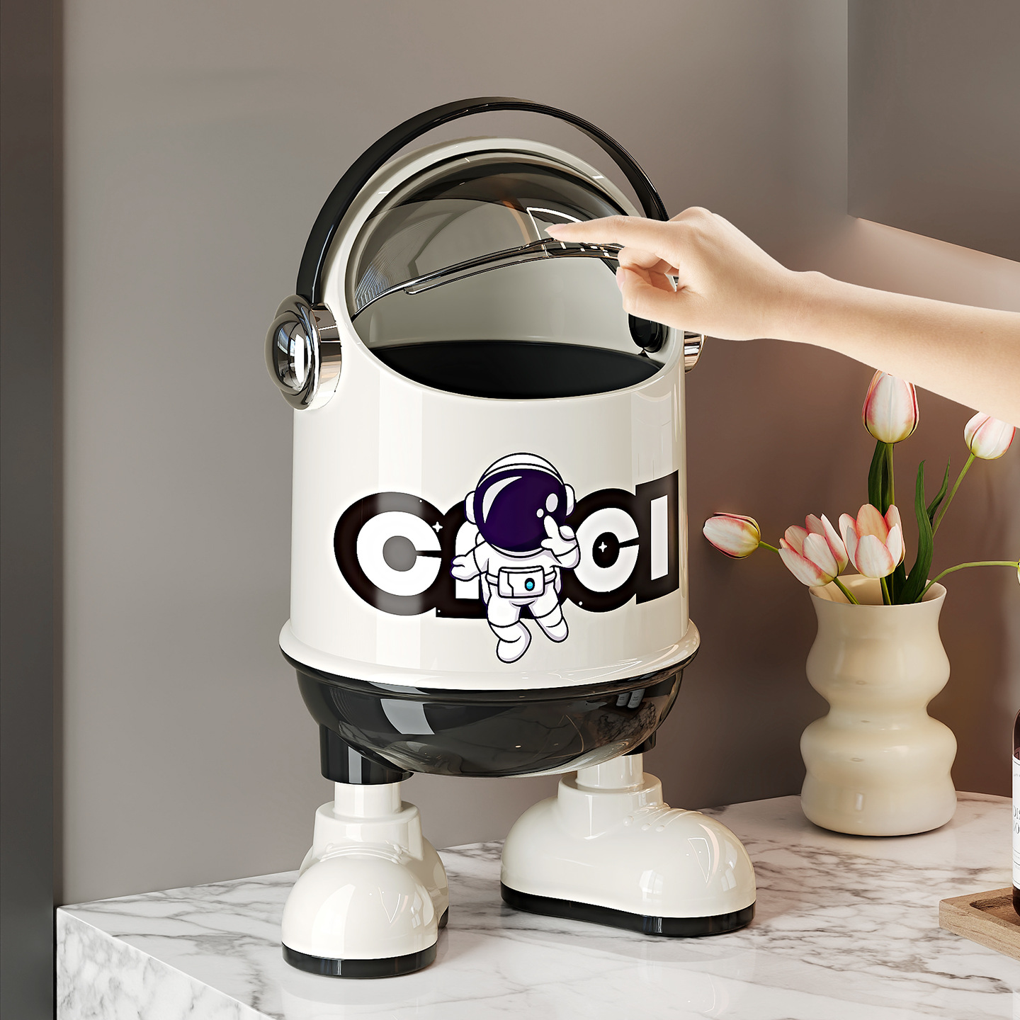 Büyük Boy Alan Çöp Kovası Yara - Kitchen Gadgets Luxury incelemesi ve fiyatı