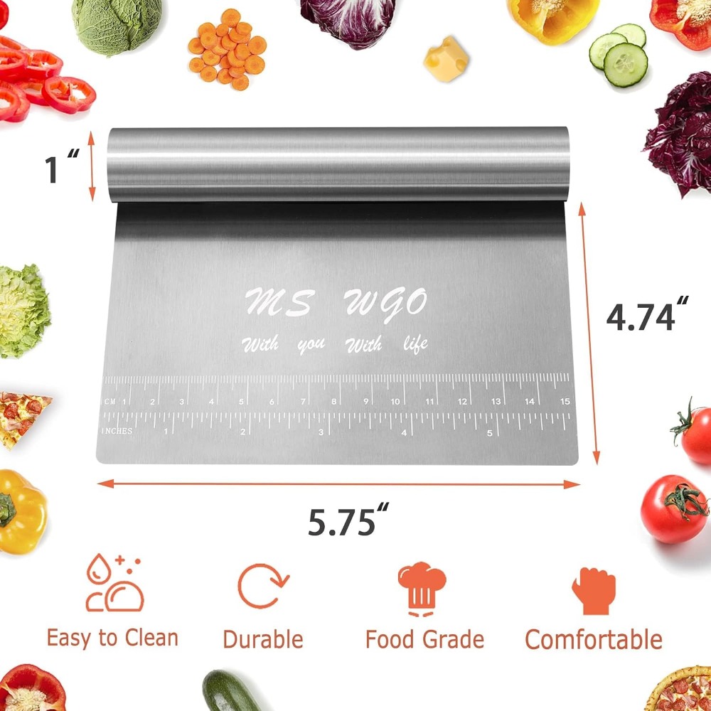Paslanmaz Çelik Hamur Kazıyıcı - Pasta Measuring Tool incelemesi ve fiyatı