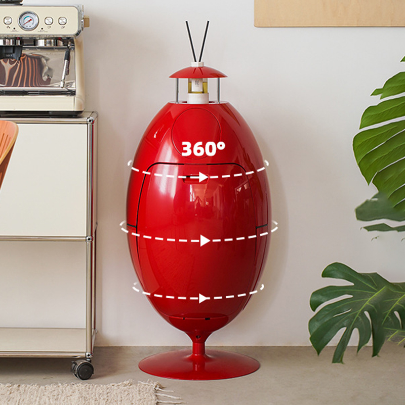 Döner Çöp Kovası Ev Oturma Oda - Kitchen Gadgets Luxury incelemesi ve fiyatı