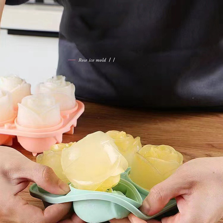 3D Gül Buz Kalıpları 4 Delik B - Kitchen Gadgets Best incelemesi ve fiyatı