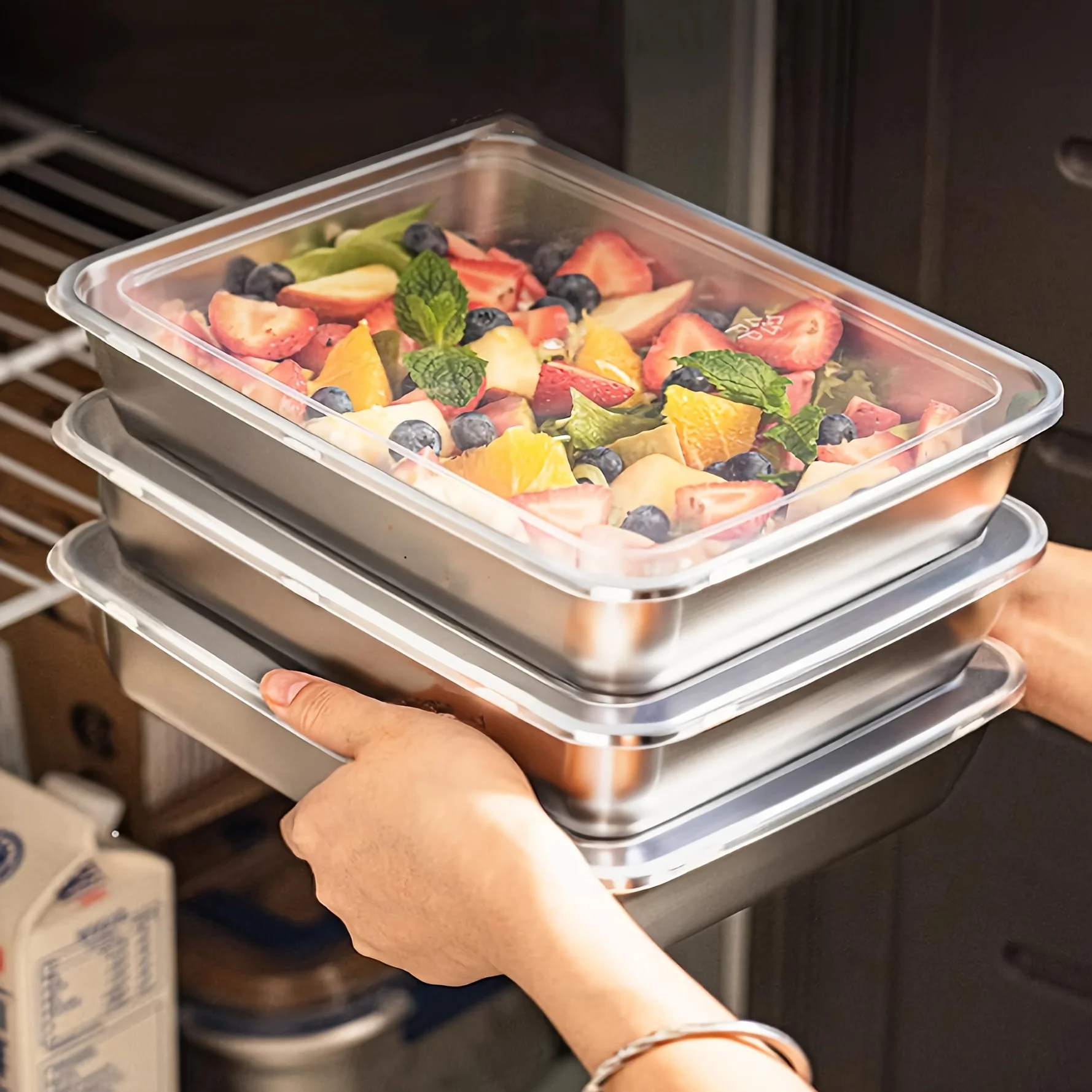 3 adet Paslanmaz Çelik Gıda Sa - Kitchen Gadgets Best incelemesi ve fiyatı