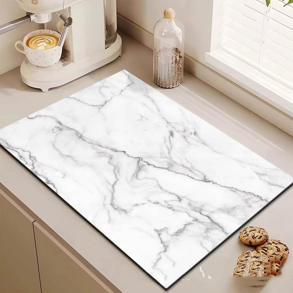 Ev Lüks Mermer Drenajlı Tezgah - Kitchen Gadgets Luxury incelemesi ve fiyatı